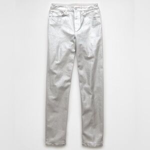 American Eagle Metallic High Waisted Jean